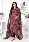 Bella Pant Vol 8 By Ganpati Printed Online Cotton Dress Material Wholesale